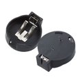 thumbnail image 2 of PCB Hole Plugging Type CR/LIR2450 Button Cell Battery Holder 5 Pcs Black, 2 of 5