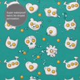 thumbnail image 5 of Shower Curtain 72 x 72 inch - Cute Fried Egg Skull Waterproof Shower Curtain for Bathroom, Washable Shower Curtain Set with Hooks Bathroom Accessories, 5 of 7