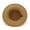 Yellow, variant on yunLXY Hat Red Unisex Wide Brim Wool Belt Felt Flat Top Fedora Hat Party Trilby Hats Cap