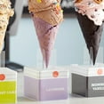 thumbnail image 3 of The Konery Lavender Waffle Cones - 144/Case, 3 of 3