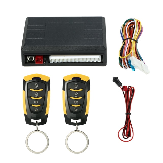 TFixol Universal Car Door Lock Keyless Entry with Trunk Release Button Remote Central Locking Kit