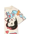 thumbnail image 2 of Disney Princess Girls Graphic T-Shirt and Bike Shorts Set, 2-Piece, Sizes 4-16, 2 of 3