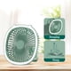 thumbnail image 2 of WDOplteas Nocturna Ventilador Eléctrico 3 Aspas USB Mini Bear Ears Ventilador Techo Mudo (Verde), 2 of 9