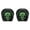 A, variant on A Set of 2 Scary Face Printing Car Headrest Cover, Spooky Skull Car Seat Headrest Covers Slipcover Universal Auto Interior Accessories Decoration for Cars Vans Trucks for Halloween (C)