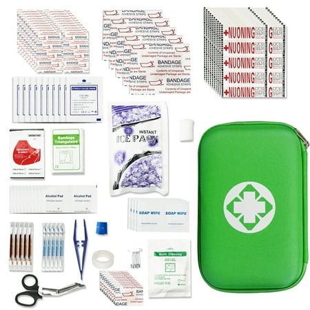 Travel First Aid Kit Emergency Survival Kit 274Pcs First Aid Supplies for Backpack Outdoor Adventure