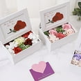 thumbnail image 2 of PENGXIANG Artificial Rose Soap Flowers Photo Frame Box Set Handmade Birthday Gift Decor, 2 of 8