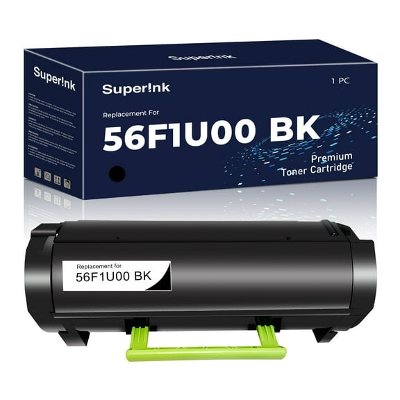 Compatible Lexmark 56F1U00 Black Toner Cartridge by Superink