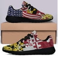 thumbnail image 3 of Maryland Black eyed Susan Flower Shoes Sneakers Black Size 9, 3 of 7
