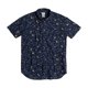 thumbnail image 1 of Quiksilver Warsplash Slim Button Up Shirt para hombre, negro, mediano Quiksilver Botones al frente, 1 of 2