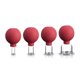 thumbnail image 1 of Qarigey Herramienta de ventosas de 4 piezas, accesorios de tratamiento para el hogar, cuidado Personal, tazas de terapia corporal segura para hombres y Tratamientos faciales color óxido Qarigey CE013668-06, 1 of 6
