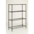 thumbnail image 2 of HSS 4-Tier Wire Shelf Unit 54"H x 36"W x 14"D, 1000lbs Total Capacity, Black, 2 of 3