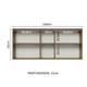 thumbnail image 3 of Alacena Madesa Glamy 150 cm 2 Puertas y 2 Nichos Marrón/Blanco, 3 of 5