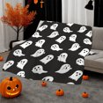 thumbnail image 2 of Manta fantasma de Halloween roja, bola inflable de Navidad al aire libre, 2 of 5