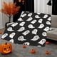 thumbnail image 2 of Manta fantasma de Halloween roja, bola inflable de Navidad al aire libre, 2 of 5