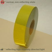 Oralite (Reflexite) V98 Microprismatic Conspicuity Tape: 2 in x 50 yds. (Fluorescent Yellow)