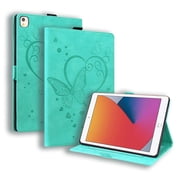 Case for iPad Pro 10.5 inch / iPad Air 3rd Gen 2019, PU Leather Folio Stand Magnetic Cases, Card Slot, Auto Wake/Sleep, Pen Holder, Filp Cover, Green