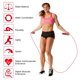 thumbnail image 4 of Skipping Rope Adjustable Jump Rope Fitness Rope Sports Rope Steel Wire Rope for Men Women Children, 4 of 4