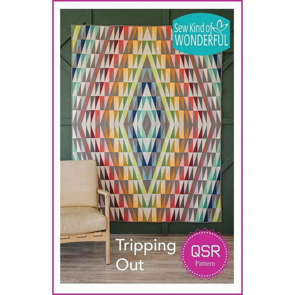 Tripping Out Quilt Pattern by Sew Kind of Wonderful
