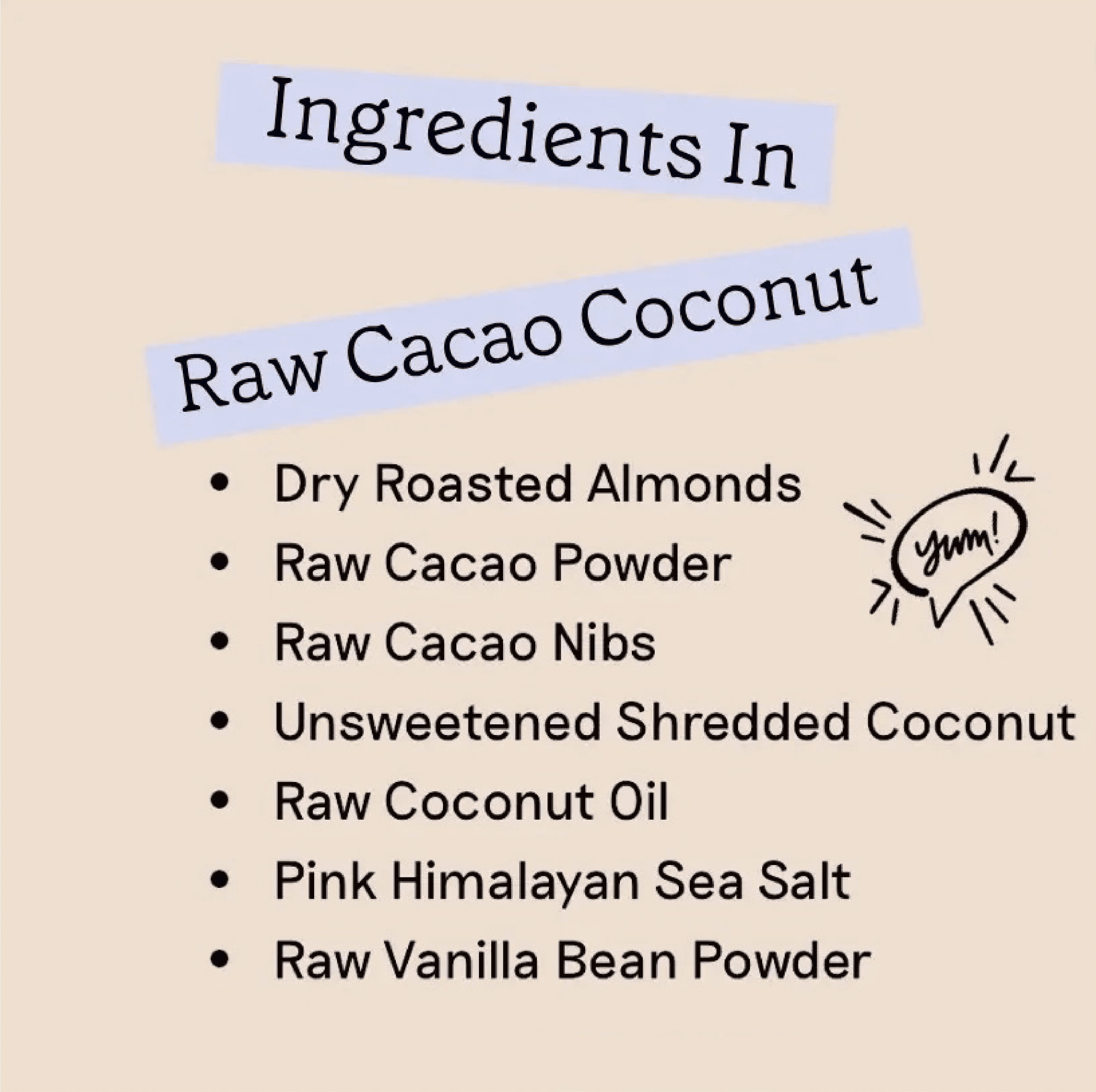 Revival Vegan Craft Almond Butter, No Sugar Added Raw Cacao Coconut, 10 oz