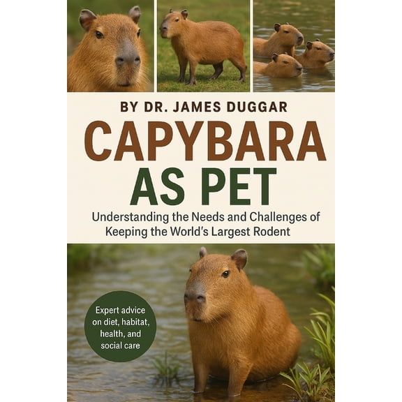Capybara as Pet: Understanding the Needs and Challenges of Keeping the World's Largest Rodent", (Paperback)
