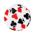thumbnail image 2 of Ear Plugs playing cards design Saddle plugs sold as a pair, 2 of 7