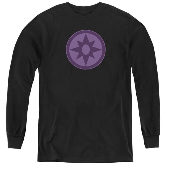 Green Lantern - Sapphire Symbol - Youth Long Sleeve Shirt - Medium