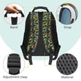 thumbnail image 4 of Yuyamidu Middle School Backpack for Boys Girls, Dinosaur Kids School Bags with Zipped Front Pocket School Supplies Bookbag Laptop Backpack, 4 of 7