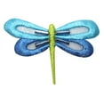 thumbnail image 1 of ID 1671B Beaded Dragonfly Patch Garden Insect Bug Embroidered Iron On Applique, 1 of 1