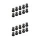 thumbnail image 2 of Tuercas de goma Speravity 10 Uds M5 M6 negro para motocicleta Type8 NO8, 2 of 6