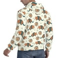 thumbnail image 6 of Picia Colorful Armadillos1 Pattern Casual Men's Hoodie - Lightweight Hooded Sweatshirt with Kangaroo Pocket, Comfortable Pullover for Everyday, Travel-4X-Large, 6 of 7