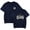 Navy, variant on Dharius 2025 Merch T-shirts Fun Cool Printed Short Sleeves Men And Women Fashion Wear