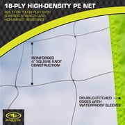 Athletic Works Outdoor Volleyball and Net Set with Ball and Pump