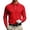 Red, variant on LWavelet Polo Shirts for Men Long Sleeve Golf Tennis Collared Shirt Moisture Wicking Dry Fit Performance Casual Polo Shirt