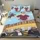 thumbnail image 1 of Sr. Birchum Conjunto de sábanas temático, trío de piezas, cómodo y amigable con la piel, diseño único, regalo de decoración para el hogar para familiares, amigos y fans,173cm *218cm, 1 of 6