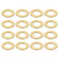 thumbnail image 1 of 100 Pcs Rondelles Plates en Laiton, Assortiment de Rondelles en Laiton M4x8x0.5mm pour Vis et Boulons, 1 of 6