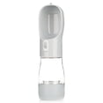 thumbnail image 1 of Dispensador de agua para mascotas al aire libre, botella portátil para PC, alimentador de vasos, suministros de viaje, jarra de almacenamiento Universal, accesorios para bebidas, gris AweSitey  PT000621-04B, 1 of 7