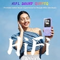 thumbnail image 4 of MUSICOZY MP3 Player with Bluetooth and 32GB,Hi-Fi Music Player with Built-in Speaker,Earphones,Voice-Activated Recording MP3 Players with FM/E-Book/Video,Supports up to 128GB for Kids,Running,Walking, 4 of 11