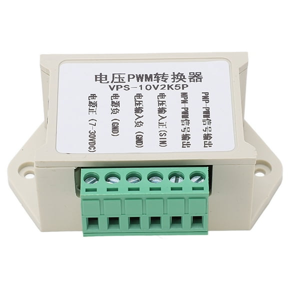 Convertidor analógico a digital, convertidor PWM de voltaje Módulo convertidor de señal PWM de 0 a 10 V Suministros para equipos eléctricos Máxima confiabilidad NikouMX herramienta