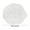 Silver, variant on Elegant Rose Pattern Placemat Set, Round Vinyl Placemats 15 Inch, Non-Slip Heat Resistant Table Mats for Dining, Wedding, Party, Hotel, Home Decor, Gold Silver Rose Gold, Easy to Clean