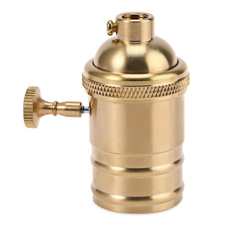 

Gadvery Vintage E26/E27 Blub Socket Adapter Edison Retro Pendant Lamp Holder with Switch for DIY Lighting