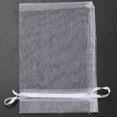 thumbnail image 5 of 300 Pieces 4 By 6 Inch Organza Gift Bags Drawstring Jewelry Pouches Wedding Party Favor Bags (White), 5 of 8