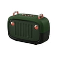 thumbnail image 3 of Matsuzay Altavoz de alta tecnología Reproductor de música inalámbrico Caja de altavoz estéreo portátil Altavoz de graves 5.0 compatible con Cables de audio/vídeo Verde, 3 of 6