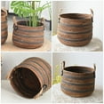 thumbnail image 2 of Zehuanyu Dirty Clothes Basket for Toys Wicker Plant Woven Hamper, 2 of 8