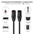 thumbnail image 2 of 6FT. (3M) XLR MALE TO XLR MALE AUDIO CABLE, 2 of 5