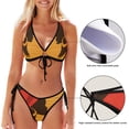 thumbnail image 3 of Dreamtimes Starfish on Beach Sand Bikinis Swimsuit Set for Women, Small, 3 of 7