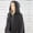 Black, variant on Harpily Women Scarves Solid Color Thick Knitted Hooded Soft Cozy Classic Plain Tone Thermal Neck Head Integrated Hat and Neck Wrap