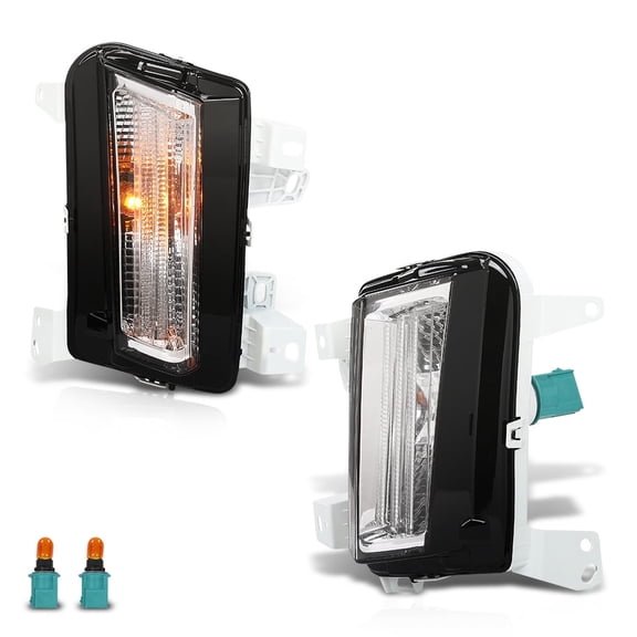LED Amber Turn Signal Light Fit For 2017-2019 Cadillac XT5 Front Left Right Side