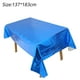 thumbnail image 2 of Manteles,Paquete de mantel de fiesta de papel de aluminio 137*183CM mantel impermeable de plástico brillante para fiesta de compromiso de boda Adepaton BST3015684-3, 2 of 5