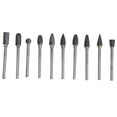 thumbnail image 1 of Lima rotatoria BuyWeek 10 piezas de Acero de tungsteno Cabezal de pulido, 1 of 8