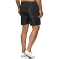 thumbnail image 3 of Sngxgn Men's Classic Cargo Shorts Lightweight Stretch Hiking Shorts Casual Wear Work Shorts with Pockets(Black,L), 3 of 3
